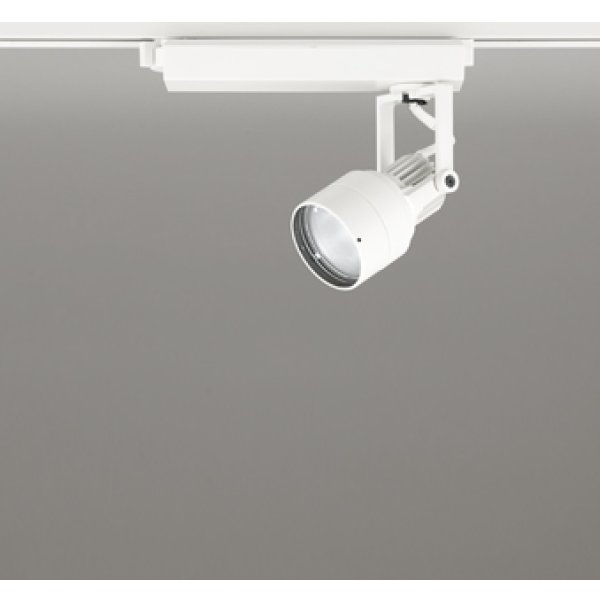 画像1: オーデリック XS413611R スポットライト LED一体型 非調光 温白色 高演色LED レール取付専用 オフホワイト (1)