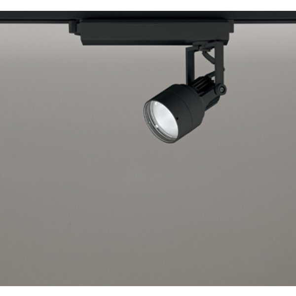 画像1: オーデリック XS413612R スポットライト LED一体型 非調光 温白色 高演色LED レール取付専用 マットブラック (1)