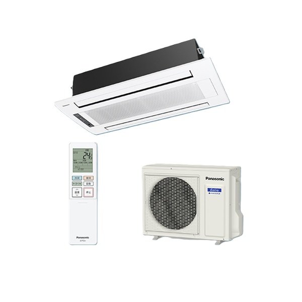 画像1: パナソニック 『XCS-B506DW2/S + CZ-BT22-WS』 ハウジングエアコン 天井ビルトイン 2方向 BW エオリア ナノイーX 16畳程度 単相200V スーパーホワイト ♪ (1)