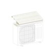 画像1: 三菱 MAC-511HI ルームエアコン 別売品 日除け (1)