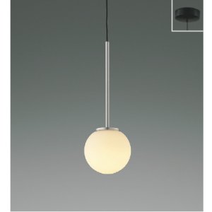 画像: コイズミ照明 AP57332 ペンダント 非調光 LED 電球色 フランジタイプ 高演色LEDR+ ホワイトブロンズメッキヘアラインマット ∽