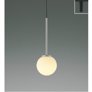画像: コイズミ照明 AP57333 ペンダント 非調光 LED 電球色 プラグタイプ 高演色LEDR+ ホワイトブロンズメッキヘアラインマット ∽