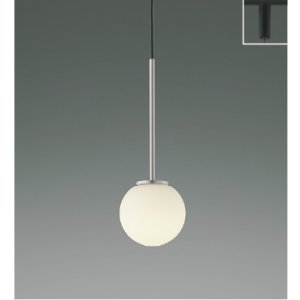 画像: コイズミ照明 AP57335 ペンダント 非調光 LED 温白色 プラグタイプ 高演色LEDR+ ホワイトブロンズメッキヘアラインマット ∽