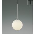 画像1: コイズミ照明 AP57339 ペンダント 非調光 LED 温白色 プラグタイプ 高演色LEDR+ ホワイトブロンズメッキヘアラインマット ∽ (1)
