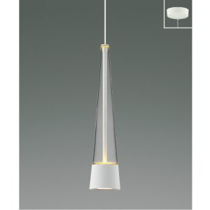 画像: コイズミ照明 AP57290 ペンダント 非調光 LED 電球色 フランジタイプ 高演色LEDR+ マットファインホワイト ∽