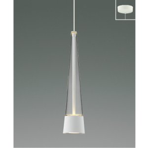 画像: コイズミ照明 AP57292 ペンダント 非調光 LED 温白色 フランジタイプ 高演色LEDR+ マットファインホワイト ∽