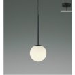画像1: コイズミ照明 AP57324 ペンダント 非調光 LED 温白色 フランジタイプ 高演色LEDR+ マットブラック ∽ (1)