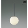画像1: コイズミ照明 AP57328 ペンダント 非調光 LED 温白色 フランジタイプ 高演色LEDR+ マットブラック ∽ (1)