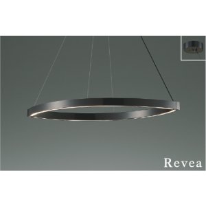 画像: コイズミ照明 AP57400 ペンダント 調光 LED 温白色 フランジタイプ 高演色LEDR+ 黒ニッケルメッキ ∽