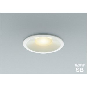 画像: コイズミ照明 AD1092W27 ダウンライト 埋込穴φ100 調光 LED 電球色 ベースタイプ 高演色LEDR+ 高気密SB ファインホワイト ∽