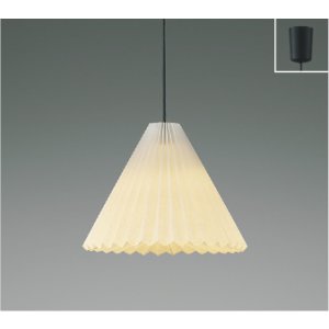 画像: コイズミ照明 AP57415 ペンダント 非調光 LED 電球色 フランジタイプ 高演色LEDR+ 和風 ∽