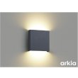画像1: コイズミ照明 AB56458 ブラケット 非調光 LED 電球色 高演色LEDR+ arkia マットグレー ∽ (1)