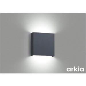 画像: コイズミ照明 AB56460 ブラケット 非調光 LED 昼白色 高演色LEDR+ arkia マットグレー ∽