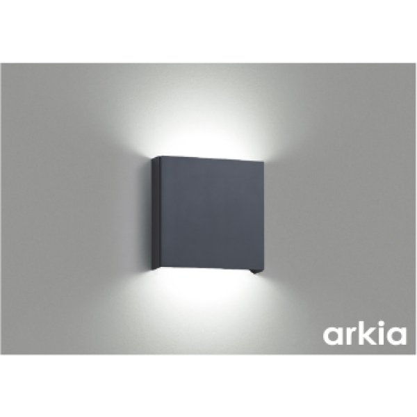 画像1: コイズミ照明 AB56460 ブラケット 非調光 LED 昼白色 高演色LEDR+ arkia マットグレー ∽ (1)