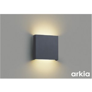 画像: コイズミ照明 AB56463 ブラケット 非調光 LED 電球色 高演色LEDR+ arkia マットグレー ∽