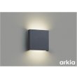画像1: コイズミ照明 AB56464 ブラケット 非調光 LED 温白色 高演色LEDR+ arkia マットグレー ∽ (1)