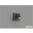 画像1: コイズミ照明 AB57231 ブラケット 非調光 LED 温白色 高演色LEDR+ arkia マットグレー ∽ (1)