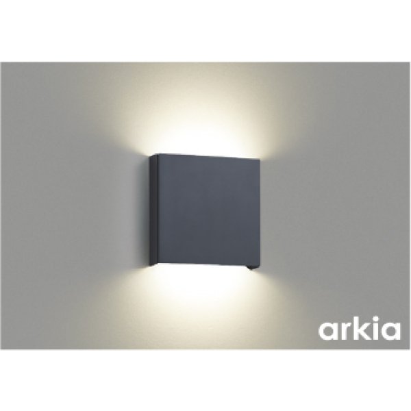 画像1: コイズミ照明 AB56457 ブラケット 調光 LED 温白色 高演色LEDR+ arkia マットグレー ∽ (1)