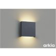 画像1: コイズミ照明 AB56461 ブラケット 調光 LED 電球色 高演色LEDR+ arkia マットグレー ∽ (1)
