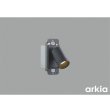 画像1: コイズミ照明 AB57246 ブラケット 調光 LED 温白色 高演色LEDR+ arkia マットグレー ∽ (1)