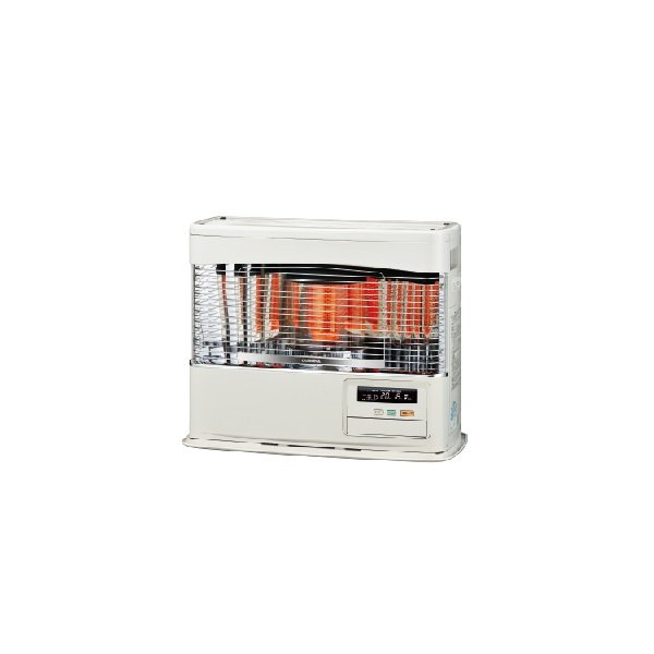 画像1: コロナ UH-F7026PR(W) 寒冷地用大型ストーブ FF式輻射＋床暖 PRシリーズ 木造18畳/コンクリート29畳 別置タンク式(別売) ホワイト (UH-F7025PR(W)の後継品) (1)