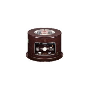 画像: コロナ KT-1626(M) 石油こんろ(煮炊き用) サロンヒーター タンク一体式 乾電池別売 木目 (KT-1625(M)の後継品)