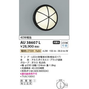 コイズミ照明 AU37700L 和風照明 玄関灯 ブラケットライト 白熱球40W 