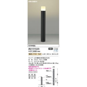 コイズミ照明 AU51428(2梱包) エクステリア ガーデンライト 非調光 LED