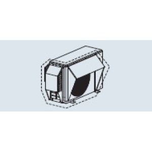 画像: ルームエアコン別売り品 コロナ　COH-BC1　防雪カバー W22〜40タイプ用 [■]