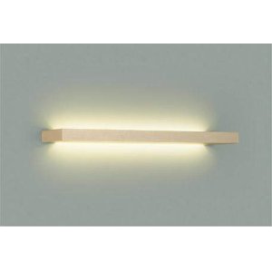 画像: 大光電機(DAIKO) DBK-42000 YG ブラケット 調光(調光器別売) LED 電球色 上下配光フラットタイプ 木製
