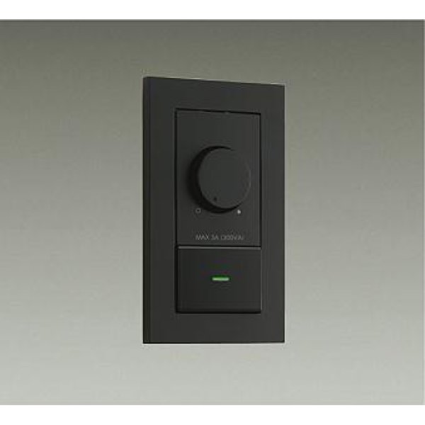 画像1: 大光電機(DAIKO) DP-39673GE 照明部材 LED専用調光器 逆位相タイプ 300VA用 埋込穴51×71 ブラック (1)