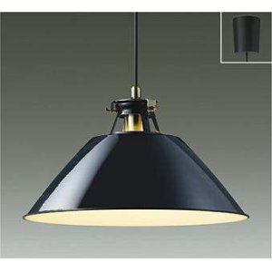 画像: 大光電機(DAIKO) DPN-38507 YE ペンダント 非調光 LED 電球色 ランプ付 フランジタイプ ブラック