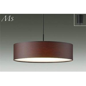 画像: 大光電機(DAIKO) DPN-41809 YGE ペンダント 調光(調光器別売) LED 電球色 ランプ付 フランジタイプ ブラウン