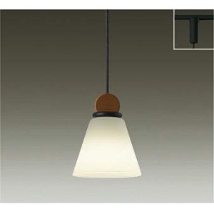 画像: 大光電機(DAIKO) DPN-41877 Y ペンダント 非調光 LED 電球色 ランプ付 プラグタイプ 木製