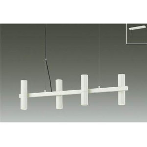 画像: 大光電機(DAIKO) DPN-41883 YG ペンダント 調光(調光器別売) LED 電球色 フランジタイプ ホワイト