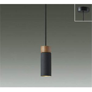 画像: 大光電機(DAIKO) DPN-41984 YG ペンダント 調光(調光器別売) LED 電球色 ランプ付 フランジタイプ ブラック
