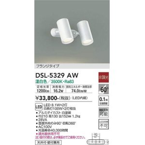 大光電機(DAIKO) DSL-5238AW ときめき スポットライト フランジタイプ