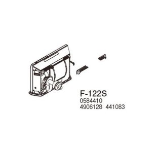 画像: コロナ 石油暖房機部材　F-122S　アグレシオ専用別売部材 背面カバーＳ [■【本体同時購入のみ】]