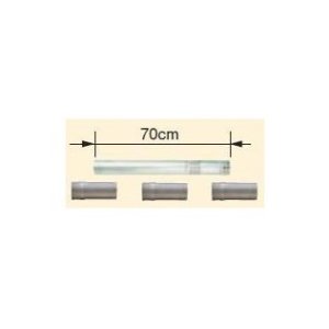 画像: コロナ 石油暖房機部材 　F-16S　60cm用給排気筒セット   [■【本体同時購入のみ】]
