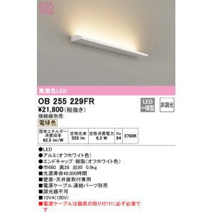 画像: オーデリック　OB255229FR(灯体別梱)　間接照明 非調光 接続線別売 LED一体型 電球色