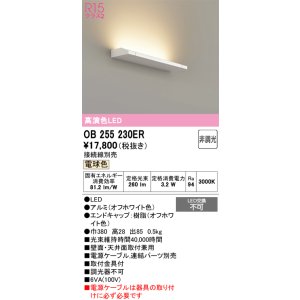 画像: オーデリック　OB255230ER(灯体別梱)　間接照明 非調光 接続線別売 LED一体型 電球色