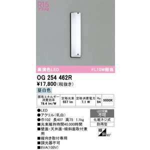 画像: オーデリック OG254462R エクステリア ポーチライト LED一体型 昼白色 高演色LED 防雨型
