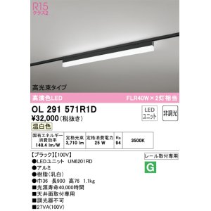 オーデリック OL291571R2E(LED光源ユニット別梱) ベースライト 非調光