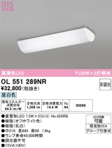 画像: オーデリック　OL551289NR　キッチンライト 非調光 LEDランプ 直管形LED 昼白色 オフホワイト ￡