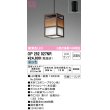 画像1: オーデリック　OP252027NR(ランプ別梱)　ペンダントライト 非調光 和風 LEDランプ 昼白色 フレンジタイプ エボニーブラウン (1)