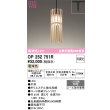 画像1: オーデリック　OP252751R　ペンダントライト 非調光 和風 LED一体型 電球色 プラグタイプ 木材 (1)