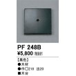 画像1: 照明部材 オーデリック　PF248B　エクステリア パーツ（屋外用） 木台 黒色 (1)