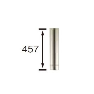 画像: 長府/サンポット 石油暖房機 関連部材　SS-35C-1　半直筒[♪■]