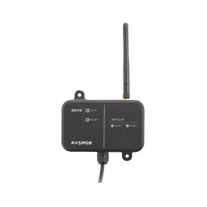 画像: マスプロ電工 WC3A-RP ワイヤレスカメラセット用中継器 モニター＆カメラセット(3MP) モニターへの接続 中継器 カメラへの接続 ［￡］