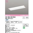 画像1: オーデリック　XD504001R3C(LED光源ユニット別梱)　ベースライト □617×220 非調光 LEDユニット交換型 白色 埋込型 (1)